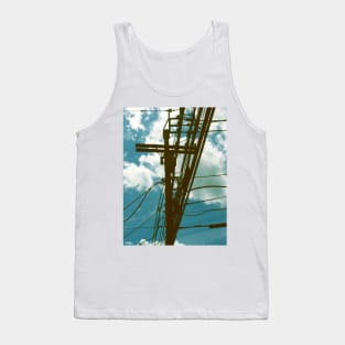 Clouds and Transformer Tank Top